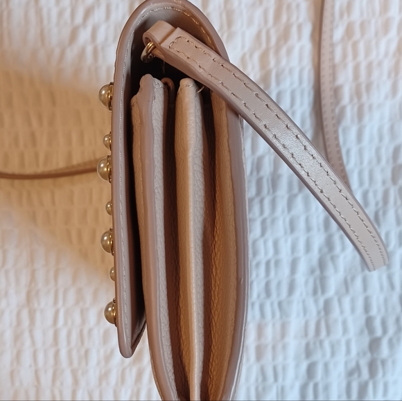 Kate Spade Pearl Blush Clutch Crossbody Bag - Picture 10 of 16